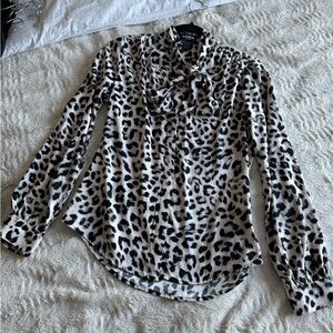 Leopard Print Women's Top
